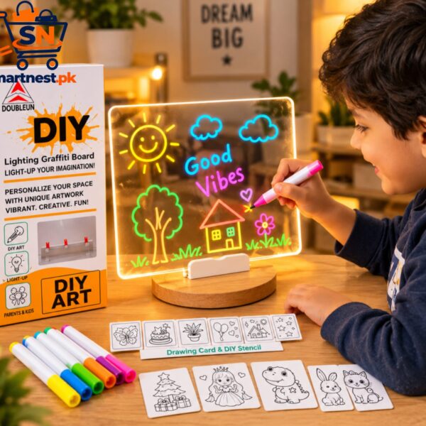 DIY LED Writing Board with USB Stand Base